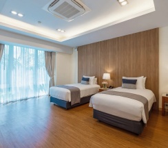 Вилла Pool с кухней с 4 комнатами в Splash Beach Resort