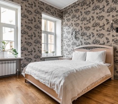 3-комнатные апартаменты улучшенные LetYourFlat “Toscana” гостиная 32м2 в Letyourflat (Лэтюфлэт) на набережной канала Грибоедова 117