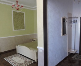 Двухместный полулюкс с балконом и с красивым видом из окна двуспальная кровать в Льгов