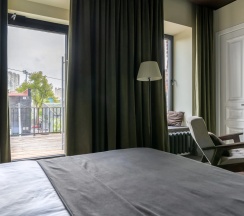 Двухместные апартаменты (двуспальная кровать) в Апартаменты Room Comfort plus Terrace в Nikolaev Building