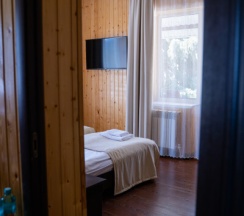 двухкомнатный с балконом в Панорама Архыз