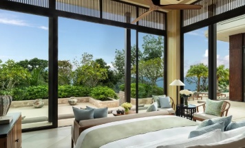 Резиденция с 2 комнатами с видом на море в Anantara Layan Phuket Resort