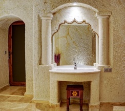 Двухместный люкс Royal двуспальная кровать в Cappadocia Sweet Cave