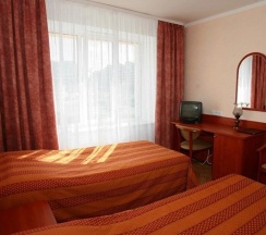 Двухместный номер Economy 2 отдельные кровати в Гостиница Спутник