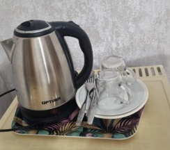 Двухместный номер Standard с балконом и с красивым видом из окна (двуспальная кровать) в Ахра