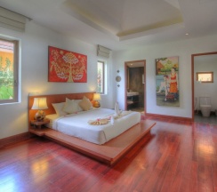 Двухместная вилла Deluxe с видом на море двуспальная кровать в Laguna Villas Boutique Hotel
