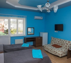 Апартаменты Superior с 2 комнатами с балконом в Москвичка