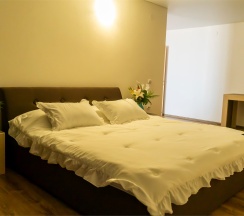 Двухуровневый номер на 6-7 человек с видом на море (корпус Б) в Оптимист