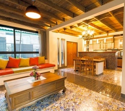 Двухместная вилла двуспальная кровать в Kata Tranquil Villa