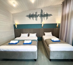 Трёхместный номер Standard с красивым видом из окна в Manresa family resort