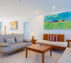 Residence с 2 комнатами с видом на сад в Waterfront Suites Phuket by Centara