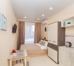 мини-студия стандарт для 1 гостя с большим окном (центр, ул. Сакко, 24, "Vivaldi"), 416 в Viva aparts