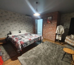 Двухместный люкс двуспальная кровать в Art House Hotel