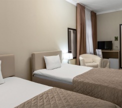 Комфорт с двумя раздельными кроватями в Travel Passage