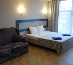 Четырёхместный номер Comfort двуспальная кровать в Green hills