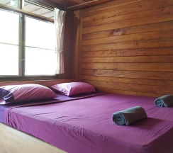Двухместный номер Standard с видом на сад двуспальная кровать в Bamboo Bungalow Thong Nai Pan Yai