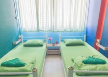 Двухместный номер Standard 2 отдельные кровати в Nacorn Hostel Khaosan