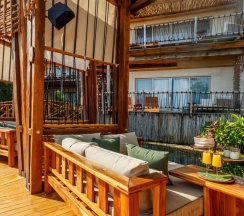 Двухместный номер Yaakun Grand Cenote View двуспальная кровать в Hotel Shibari Tulum - Restaurant & Cenote Club