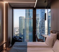 1-комнатные апартаменты студия в Best point Moscow City (Бест поинт Москва Сити)