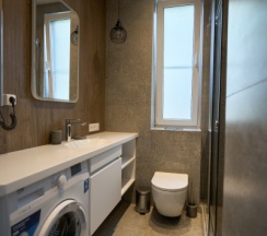 Апартаменты Комфорт с балконом и видом на горы в Alba inn apartments