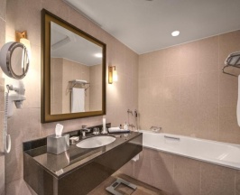 Двухместный номер с красивым видом из окна 2 отдельные кровати в Hyatt Regency Baku