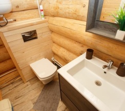 Коттедж баня в Северное сияние