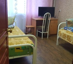 Кровать в 4-местном общем номере в Янтарная