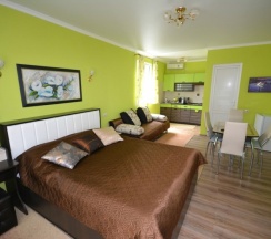 Апартаменты-студия с кухней в Гавань-Адлер