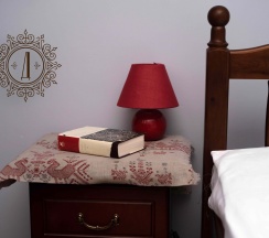 Двухместный стандартный номер с двумя полутораспальными кроватями в Дубровский