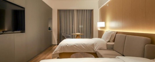 Двухместный номер Deluxe 2 отдельные кровати в Zhengzhou East Railway Station Crossing Hotel