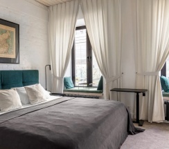 Двухместные апартаменты (двуспальная кровать) в Апартаменты Room plus в NikolaevBuilding