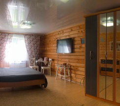 Номер делюкс премиум с 1 двуспальной кроватью в Берёзка Север