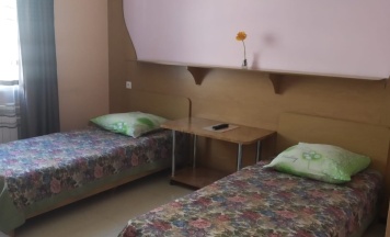 Двухместный номер с 2 односпальными кроватями в Милый дом