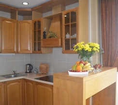 Апартаменты Deluxe с балконом и с красивым видом из окна в Diana Palace