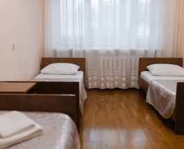 Номер комфорт с 3 односпальными кроватями в Ромашкино