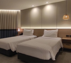 Двухместный номер Deluxe 2 отдельные кровати в Jomtien Thani Hotel