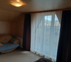 Двухместный номер Superior с видом на горы двуспальная кровать в Манжерок