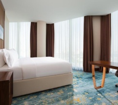 Двухместный люкс Expo c 1 комнатой двуспальная кровать в Hilton Astana