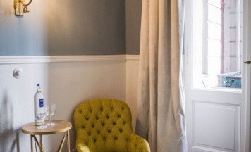Двухместный номер Kabinett двуспальная кровать в Henri Hotel Berlin