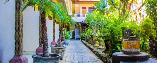 Двухместный номер Standard с красивым видом из окна двуспальная кровать в Bali Manik Beach Inn