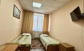 Номер эконом стандарт с 2 односпальными кроватями (с завтраком) в На набережной