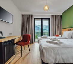 Двухместный номер Front View Standard 2 отдельные кровати в Intourist Kazbegi