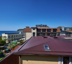 Стандарт с доп. местом и балконом. Вид на море в Val`kont hotel