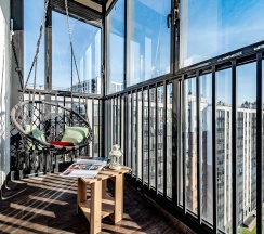 2-местные апартаменты студия в ApartMe на проезде 1-й Предпортовый