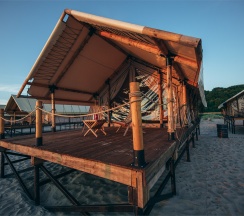 Тент-хаус с видом на море (1 линия) в Море Рядом