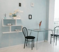 Четырёхместные апартаменты c 1 комнатой с балконом в Апартаменты Light apartment lxt.by