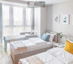 Апартаменты Эконом 2 отдельные кровати в Апарт-отель Nordy Homes Minsk