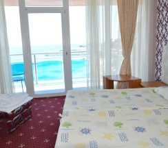 Двухместный номер Standard с частичным видом на море 2 отдельные кровати в Sirius Beach Hotel & SPA