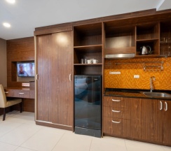 Студия Comfort с балконом в Апарт-отель New Nordic Marcus 3 by Apartwell