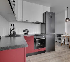 1-комнатные апартаменты, 35 м², 12 этаж в Happy People